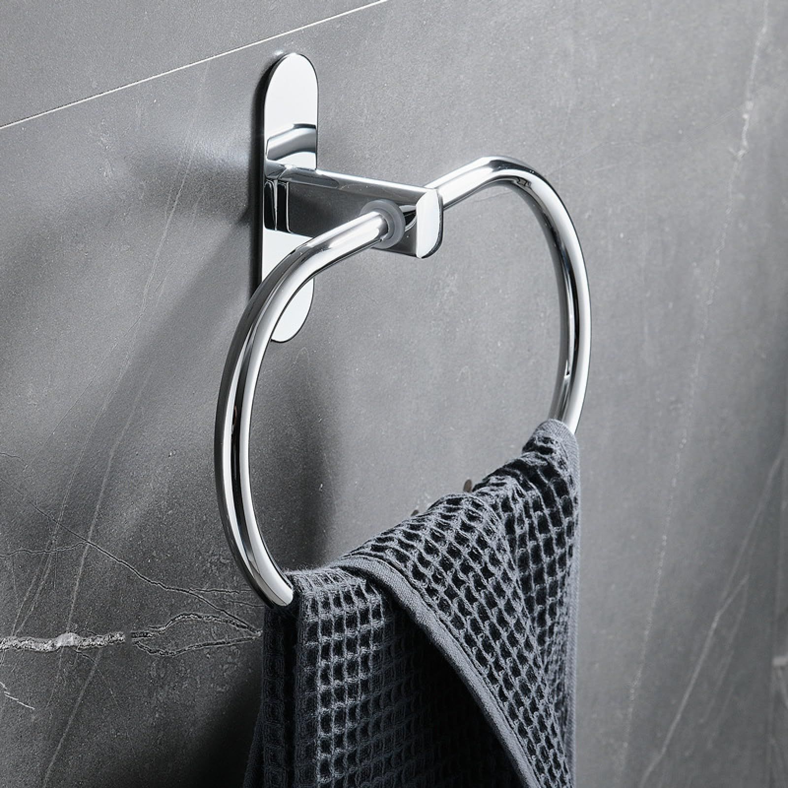 Self Adhesive Towel Ring for Bathroom view 2