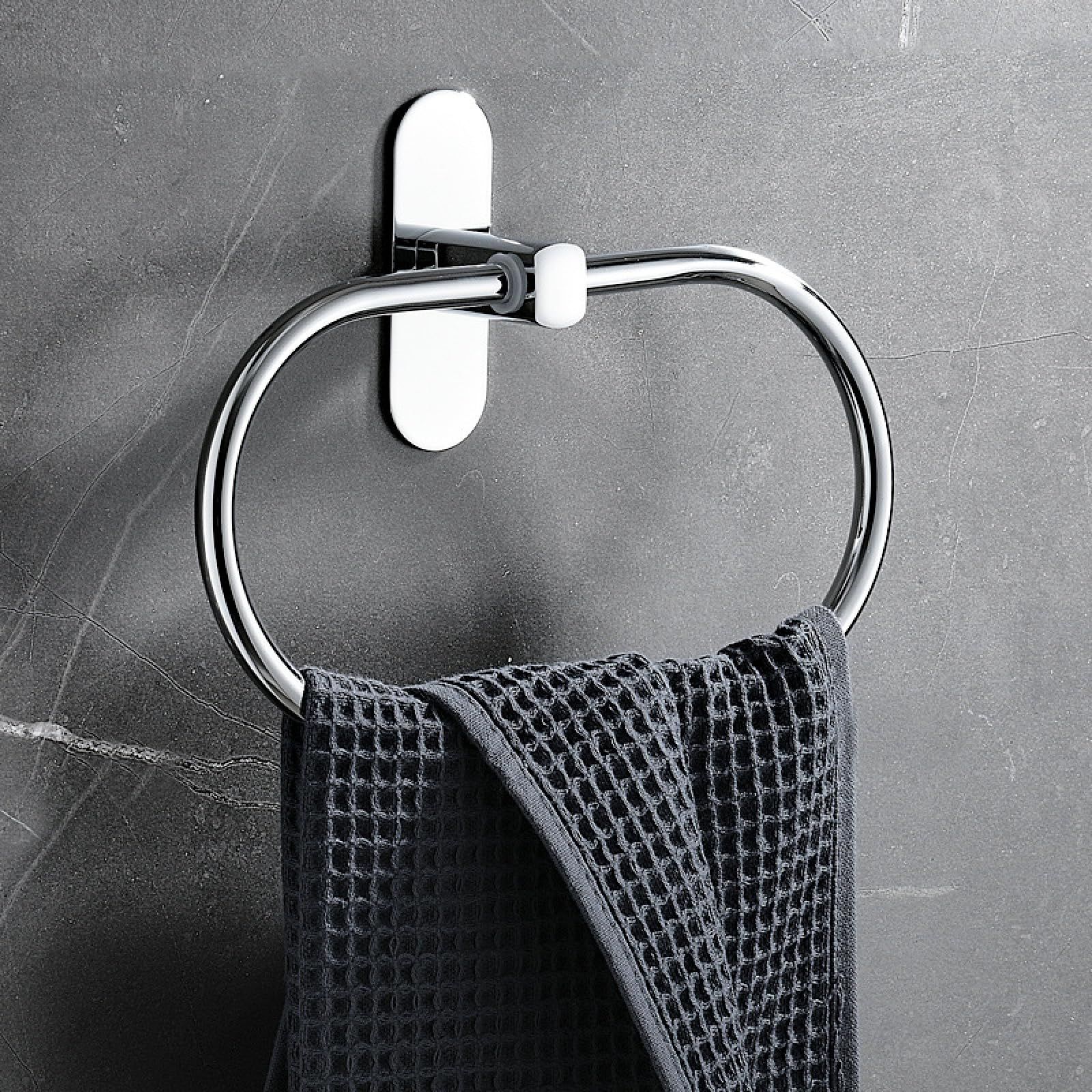 Self Adhesive Towel Ring for Bathroom view 4