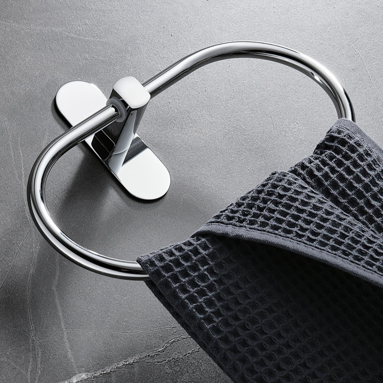 Self Adhesive Towel Ring for Bathroom view 5