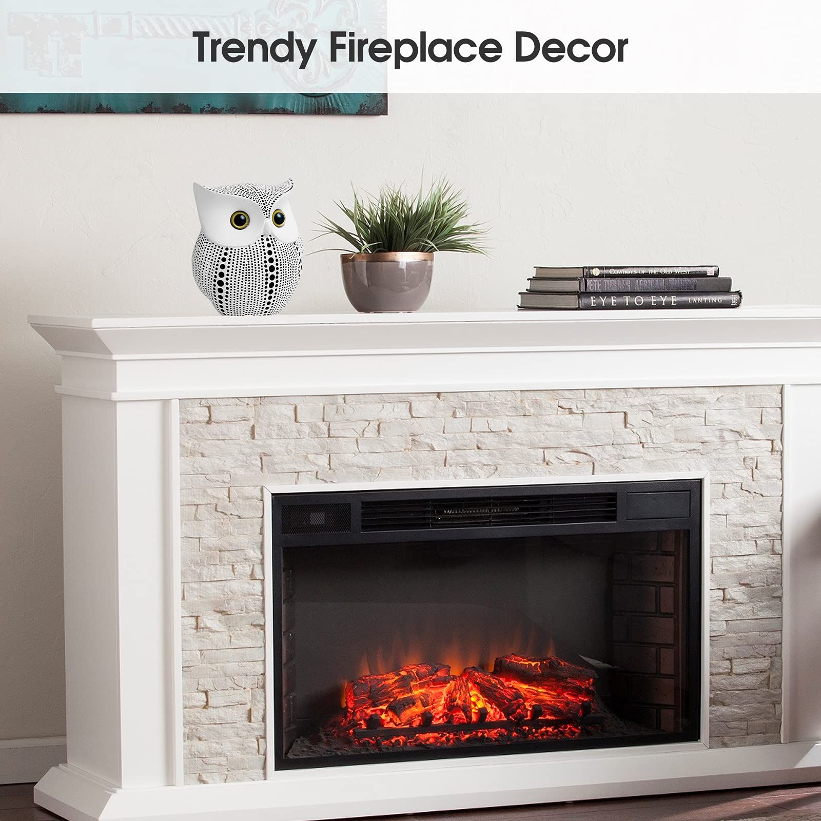 Owl Statue for Home Decor Accents Office Decoration view 5
