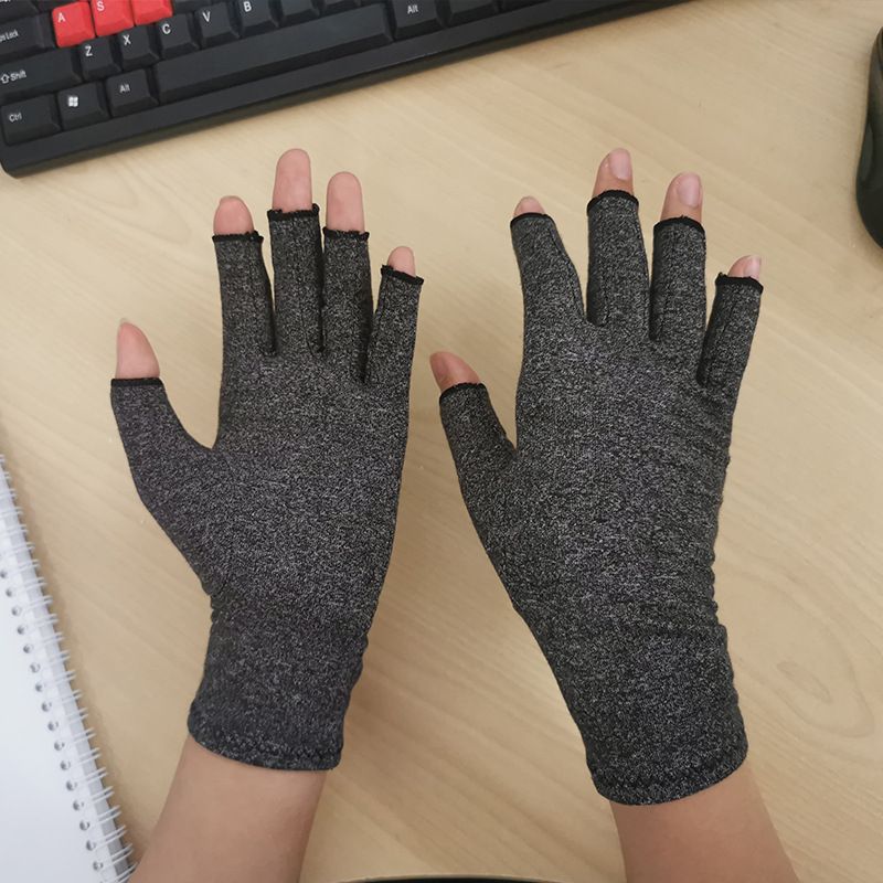 2 Pairs Arthritis Compression Gloves for Women Men view 3
