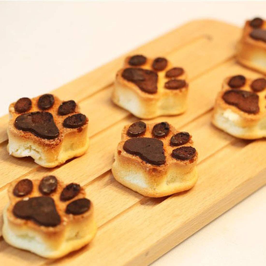 Silicone Ice Tray Mini Animal Dog Cat Paw Print Cupcake Muffin Baking Cup Mold view 4