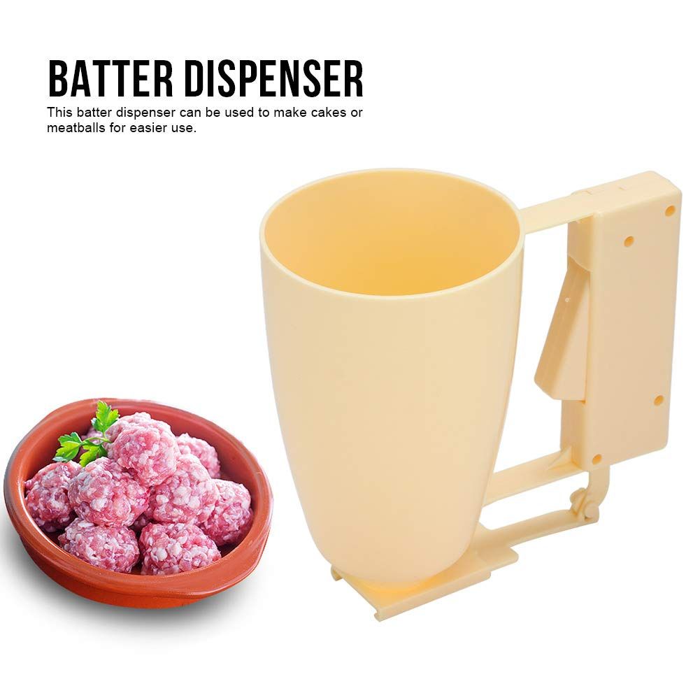 Handheld Batter Dispenser Cake Cream Meatball Maker Pancake Batter Mixer view 3