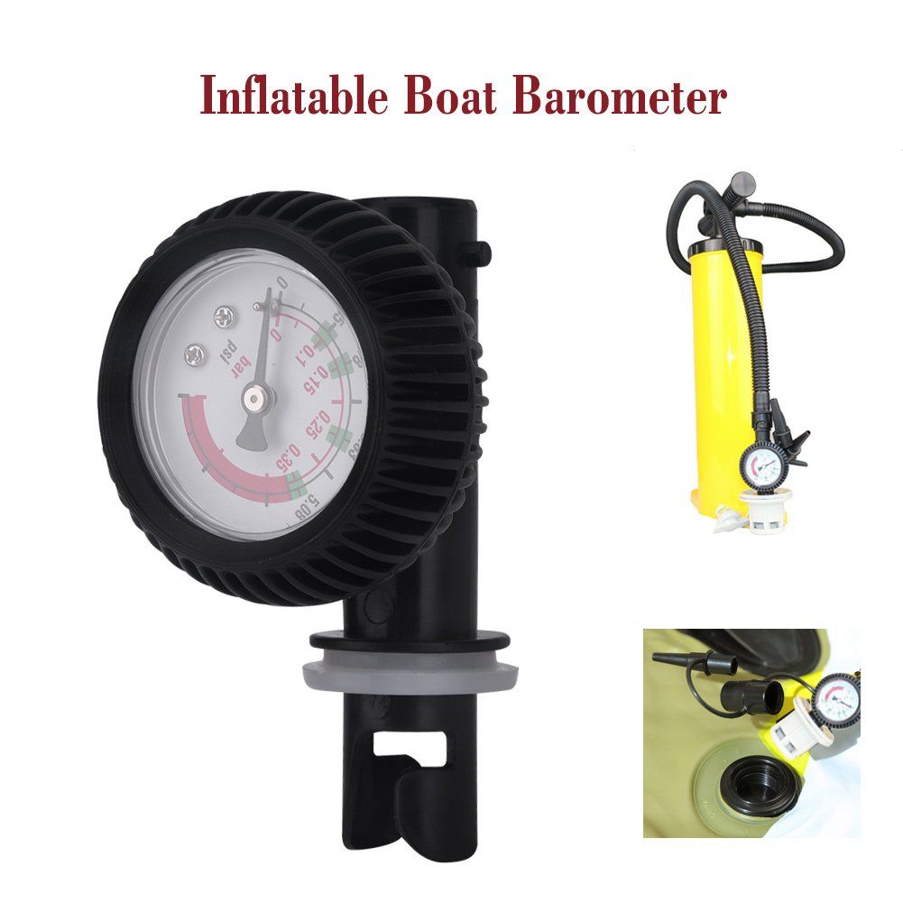 Air Pressure Gauge Nylon Inflatable Boat Barometer for 0 0.35 BAR 0 5.08 PSI view 3