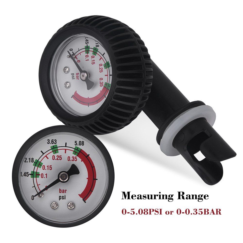 Air Pressure Gauge Nylon Inflatable Boat Barometer for 0 0.35 BAR 0 5.08 PSI view 4