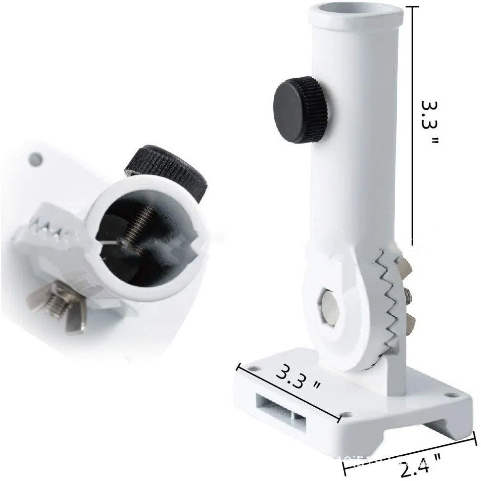 Flag Pole Holder for Outside House view 5