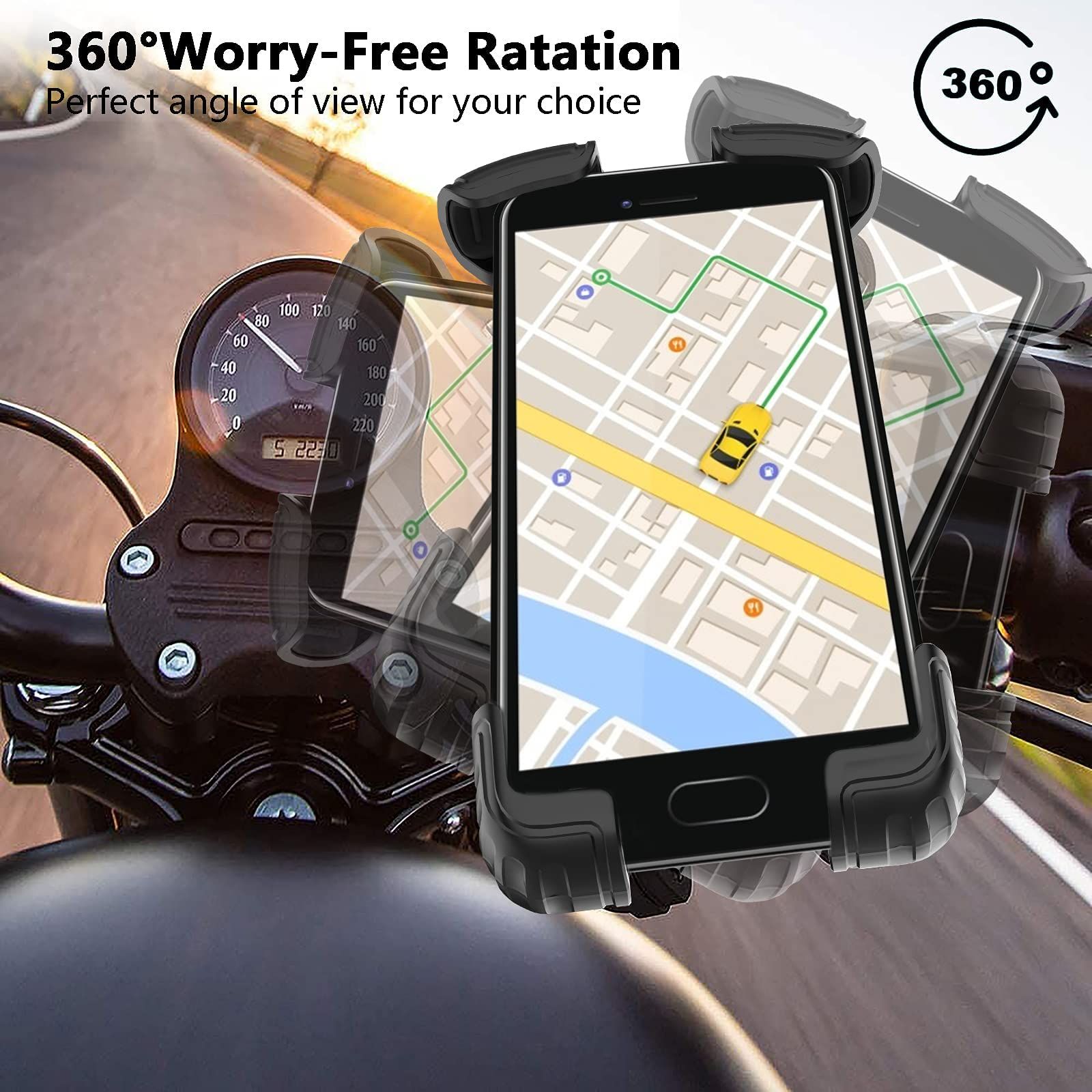 Bike Motorcycle Phone Mount view 5