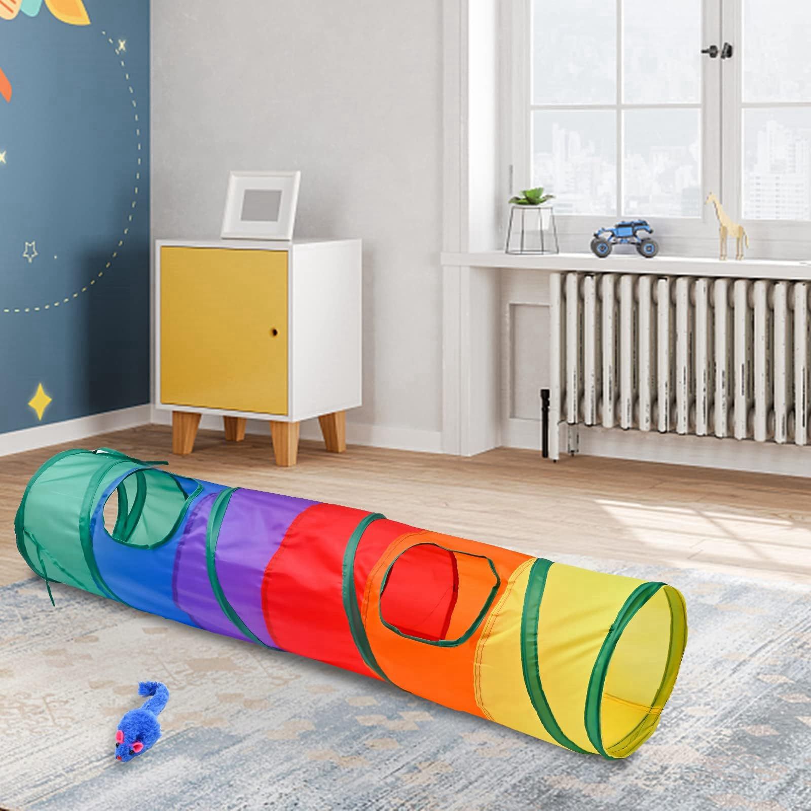 Cat Tunnel for Indoor Cats Interactive view 2