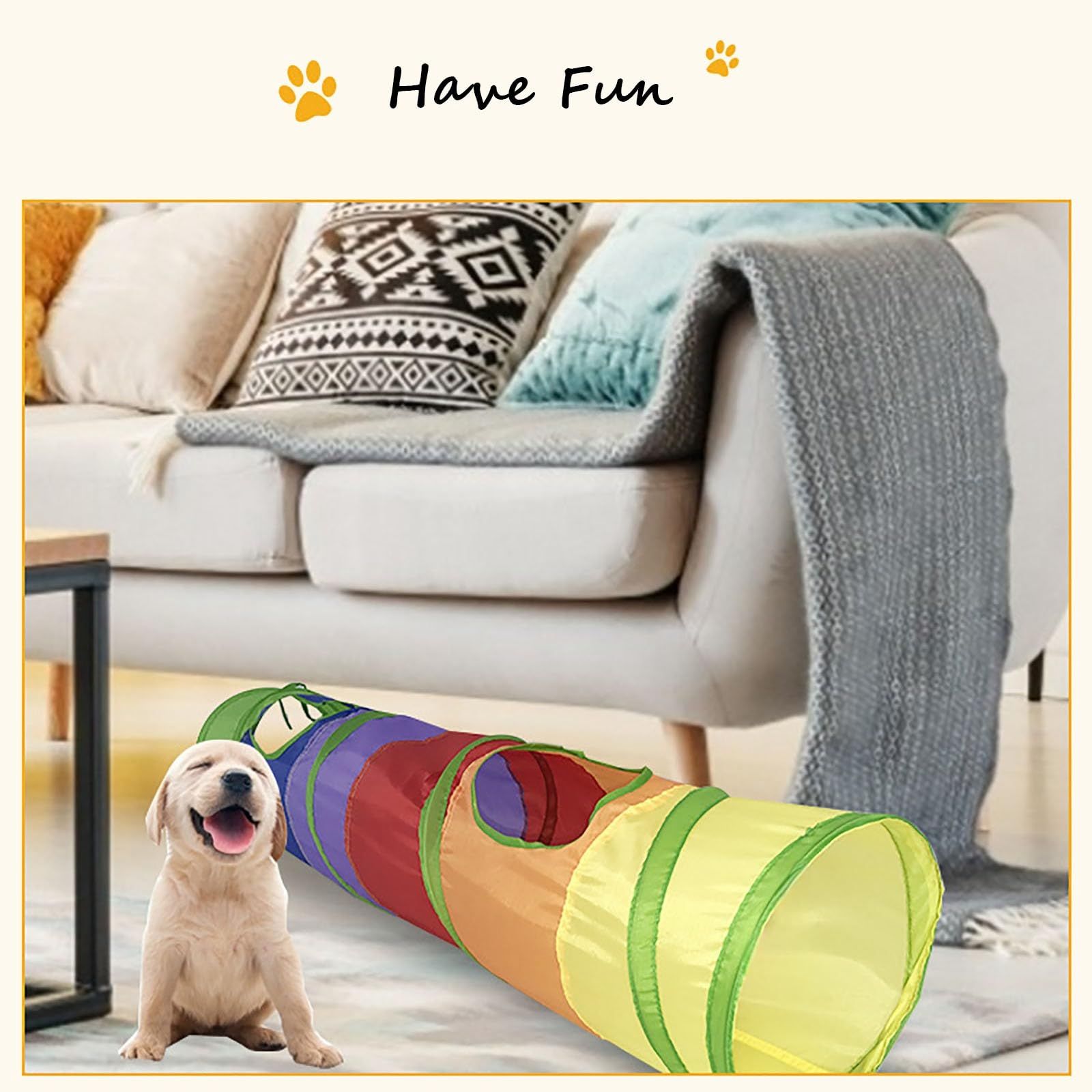 Cat Tunnel for Indoor Cats Interactive view 5
