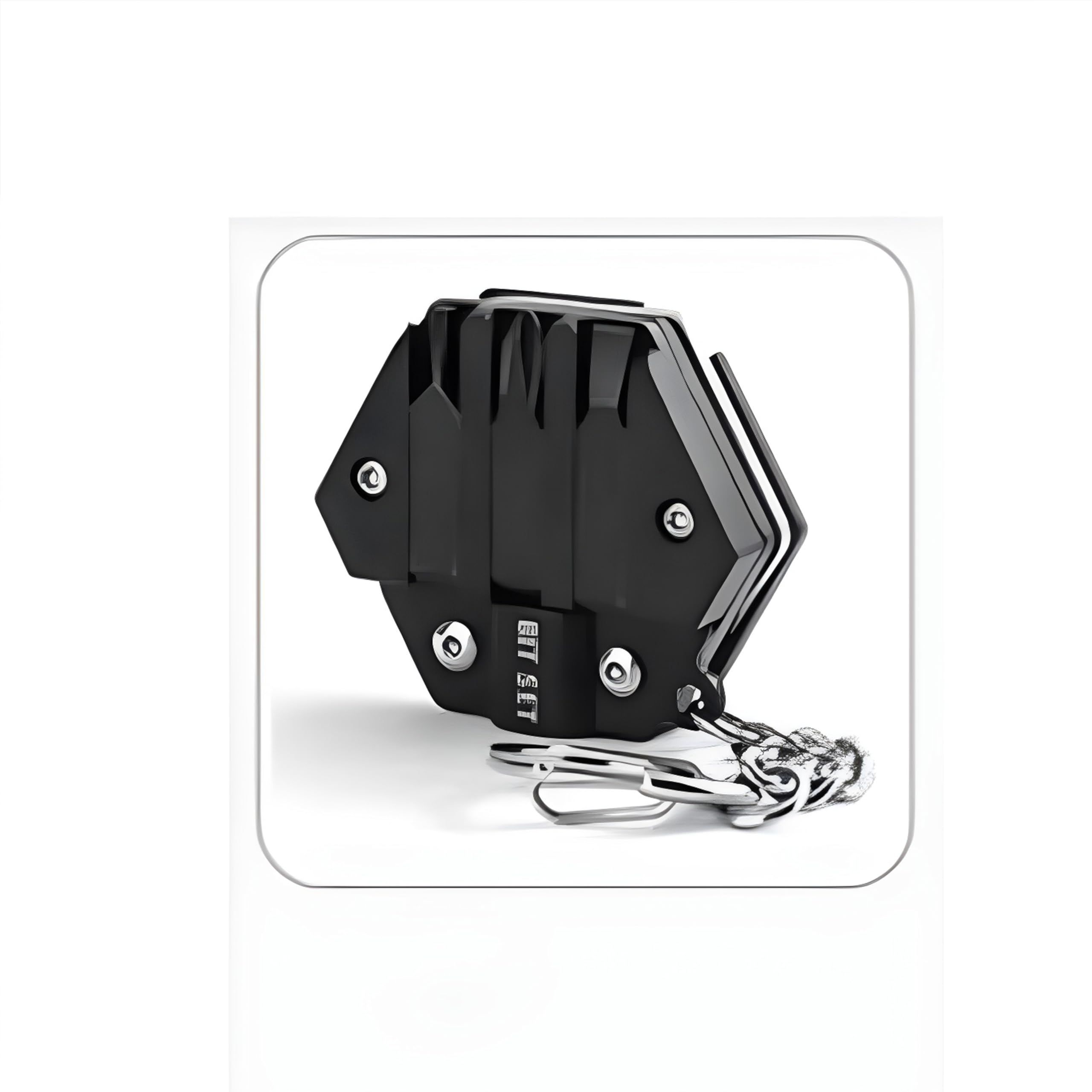 Multitool Card Key Chain – Hexagonal Kit with Micro Screw Driver Set view 3