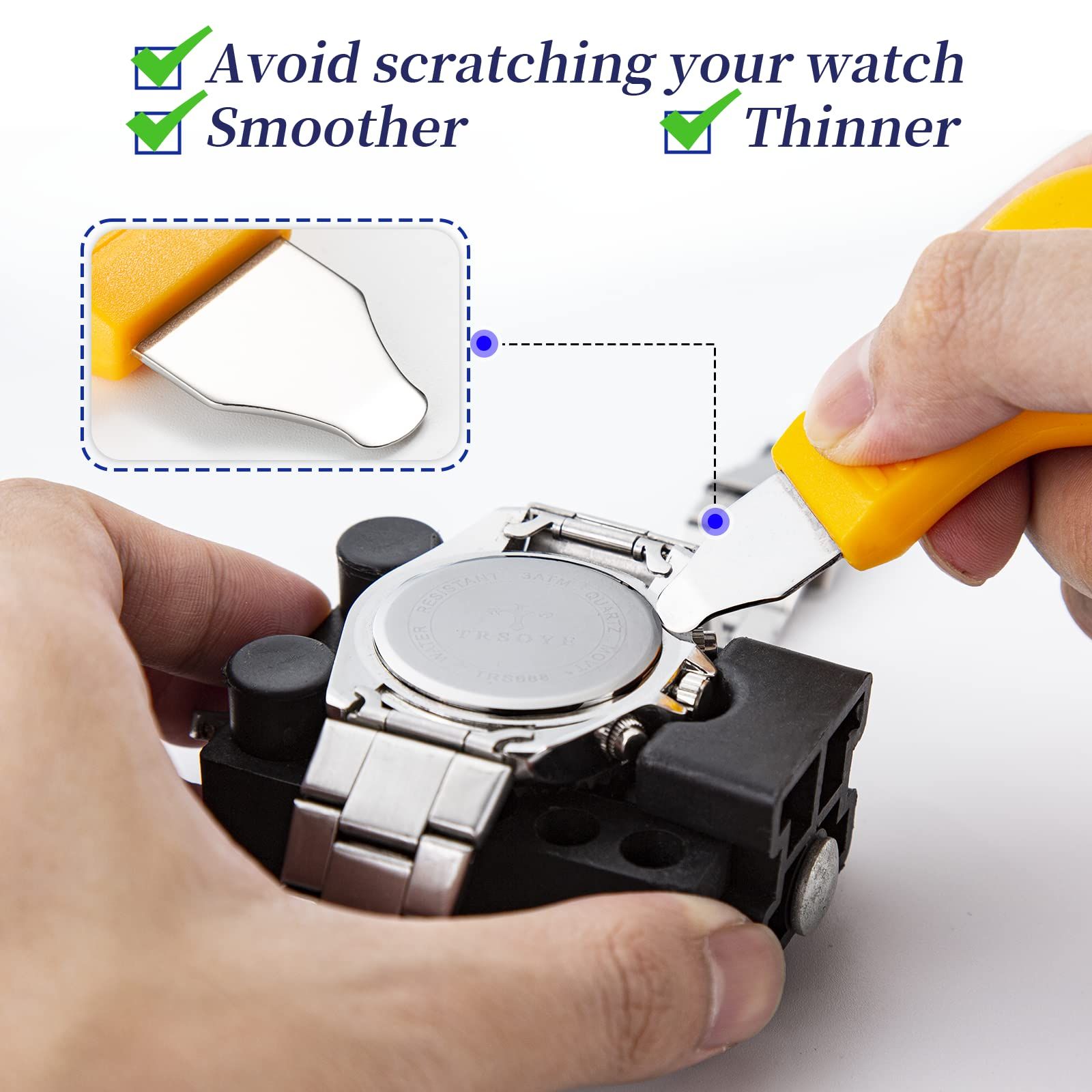 Watch Repair Kit, Professional Watch Battery Replacement Tool, Watch Link & view 5