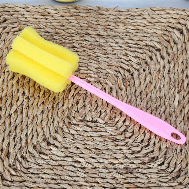 3 pcs Sponge Vacuum Cup Cleaning Brush Bottle Thermos Mug Cleaning Tool view 4