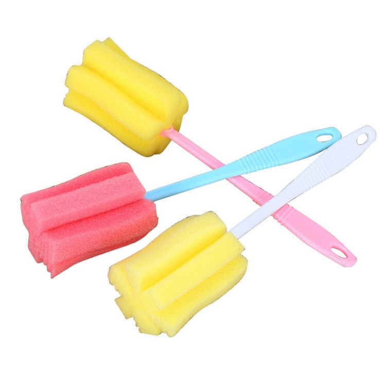 3 pcs Sponge Vacuum Cup Cleaning Brush Bottle Thermos Mug Cleaning Tool view 5