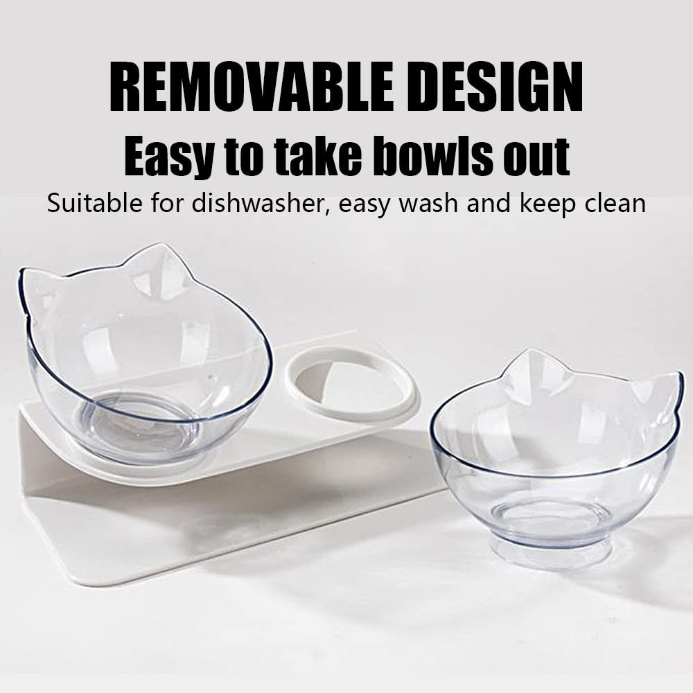 Raised Cat Bowl with Stand view 5