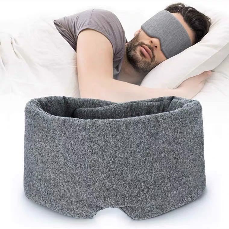 Handmade Cotton Sleep Mask Blackout - Comfortable & Breathable Eye Mask for