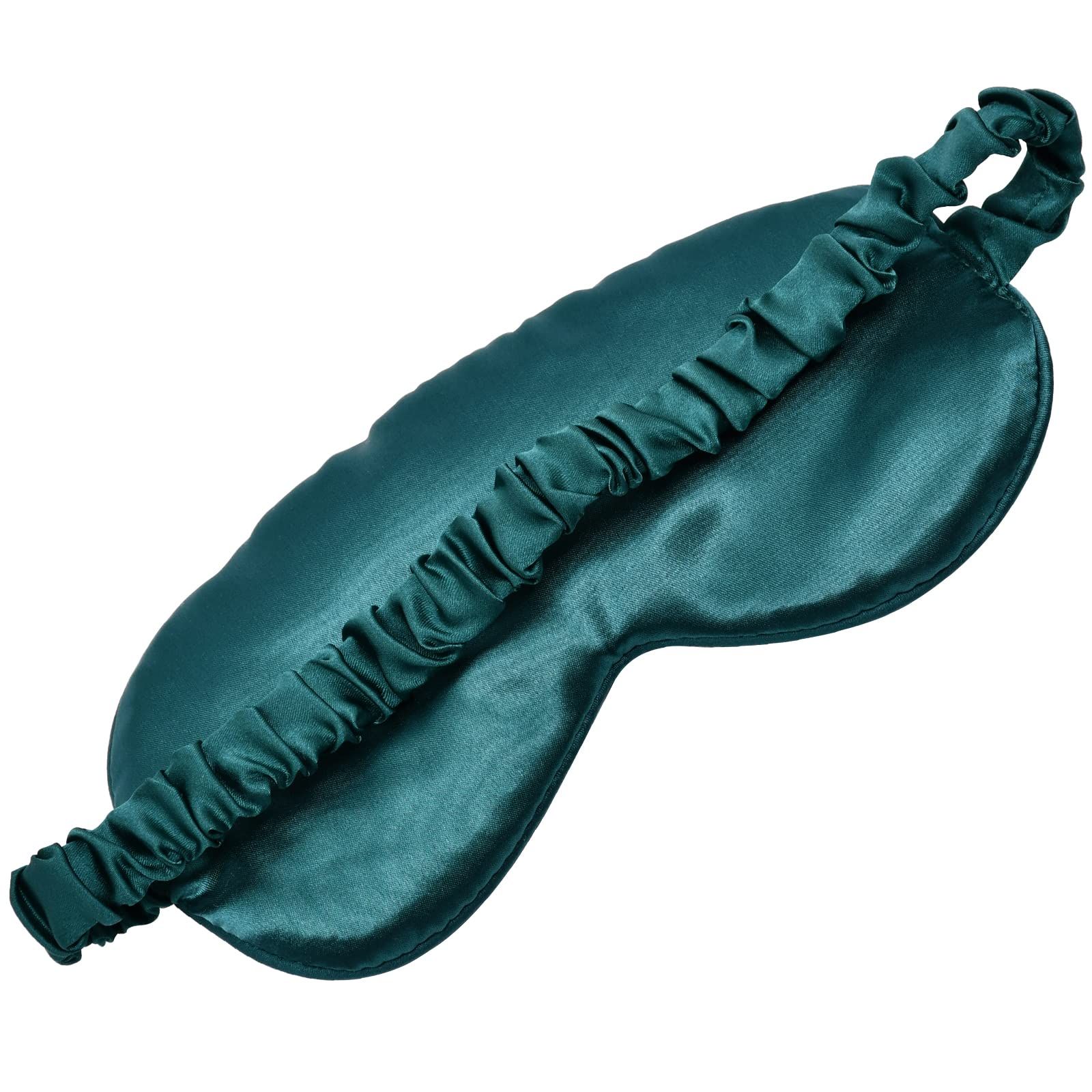 2 Pack Sleep Masks Silky Soft Satin Eye Mask Cover for Women Men Effective view 4