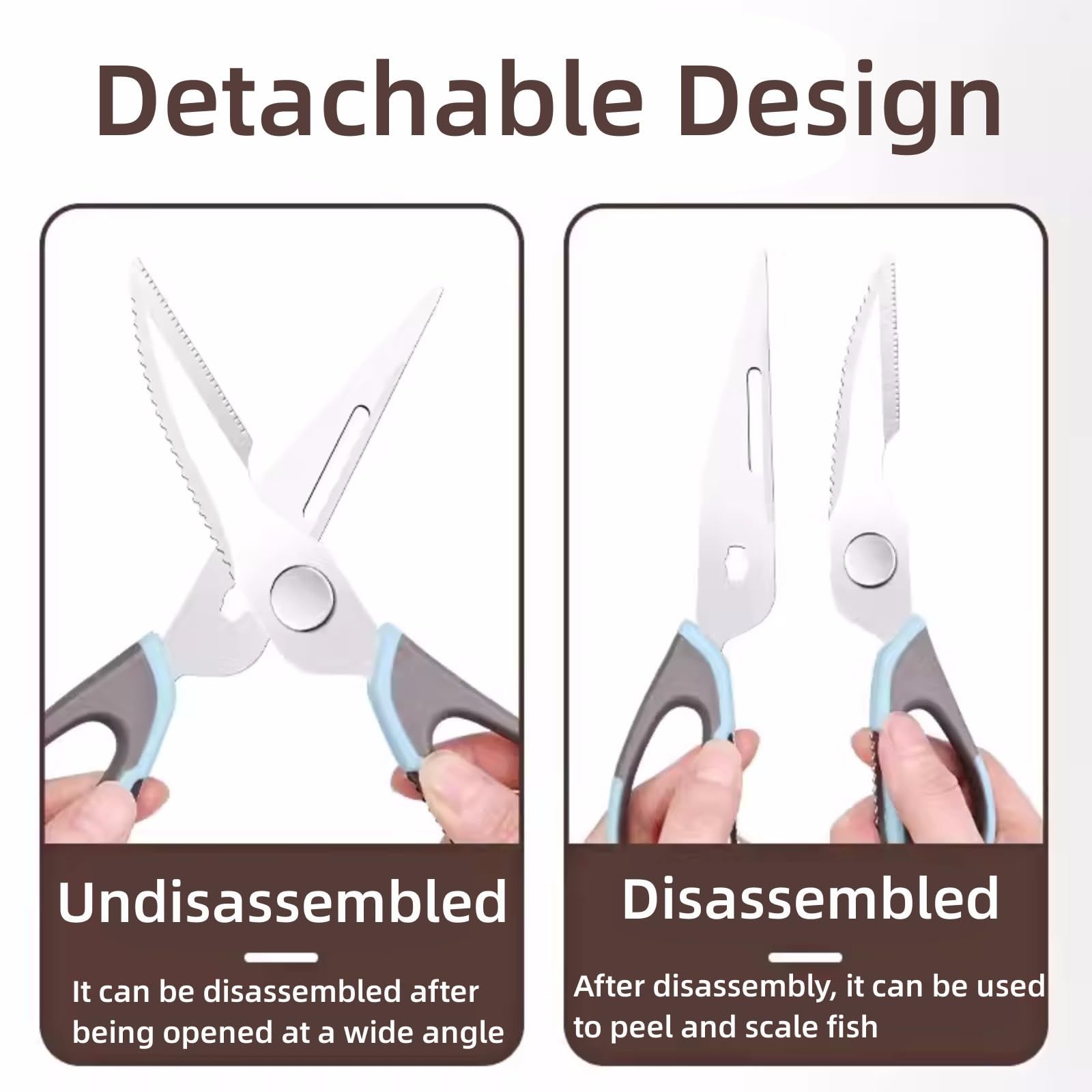Multifunction Kitchen Food Scissors view 3