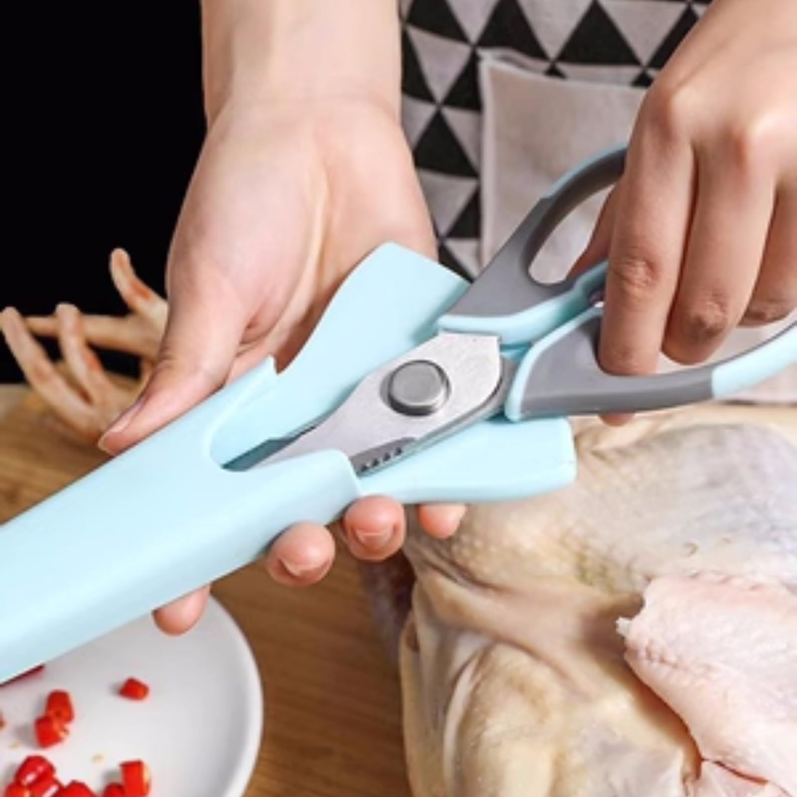 Multifunction Kitchen Food Scissors view 4