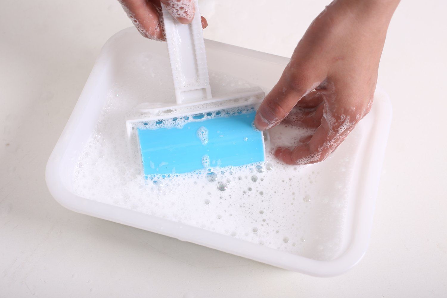 Washable Lint Roller Lint Roller Reusable Sticky Dog Cat Hair Remover Cleaner view 4