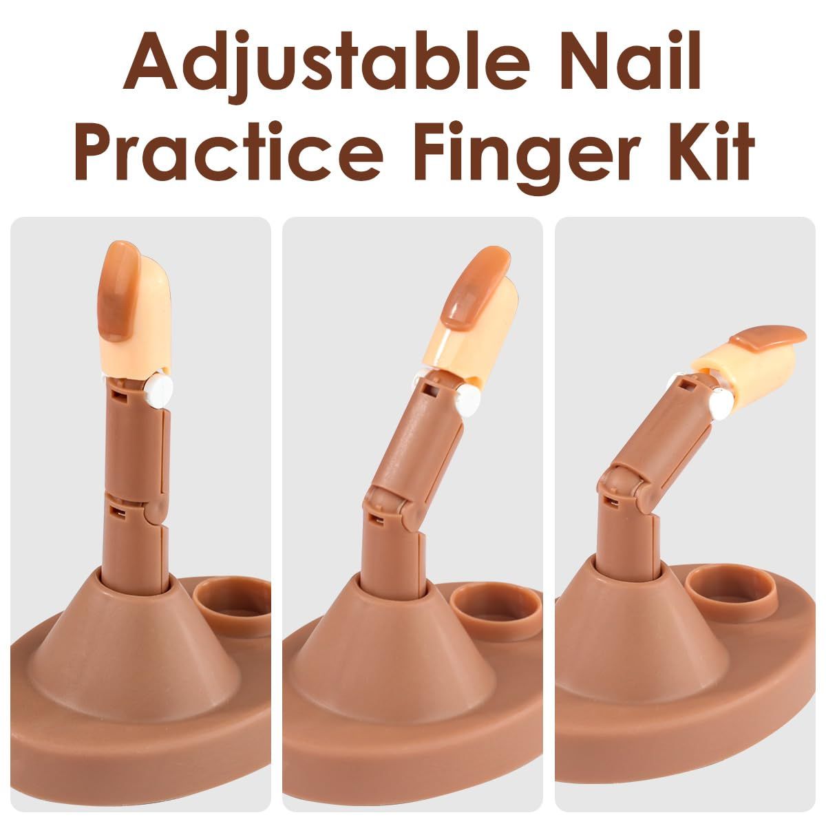 Acrylic Nail Practice Finger Kit view 4