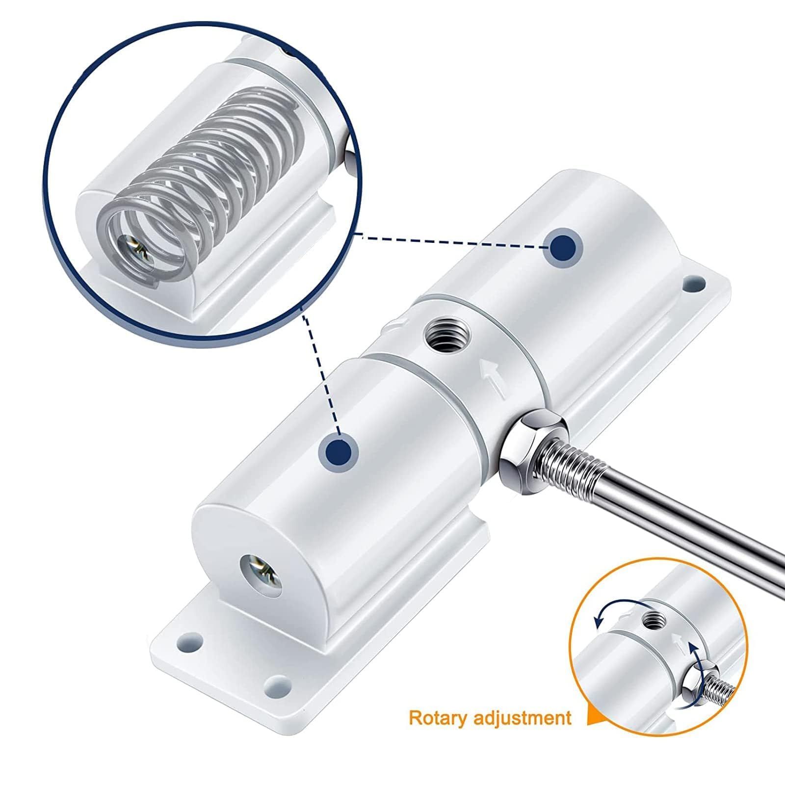 Automatic Door Closer, Zinc Alloy Safety Spring Door Closer Adjustable 30 kg view 3