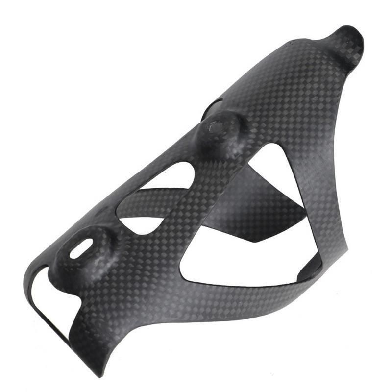 Water Bottle Cage, Matte Full Carbon Fiber Lightweight and Strong Bicycle