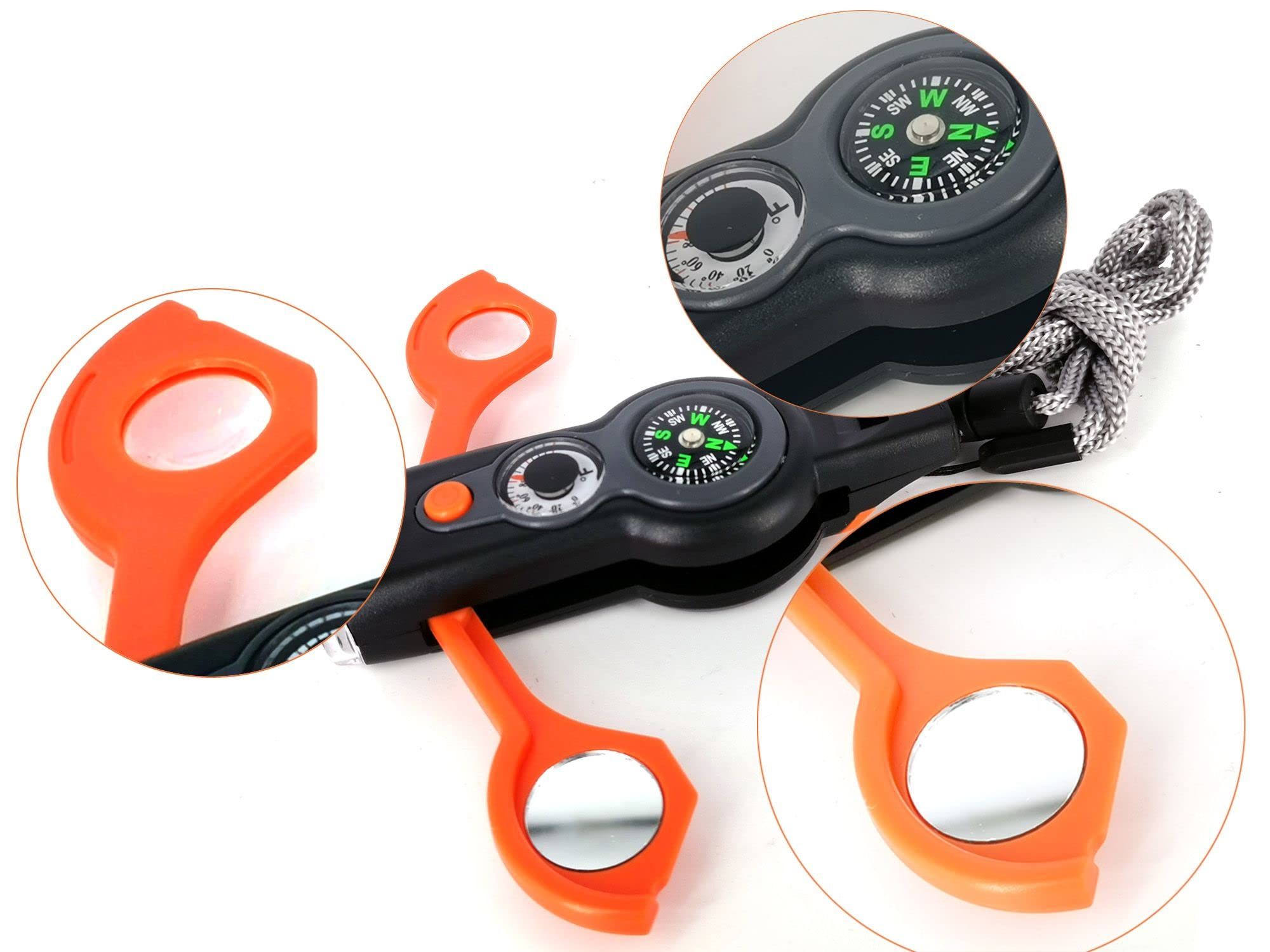 Emergency Whistle with Lanyard Safety Whistle Camping Hike Rescue Signal view 3