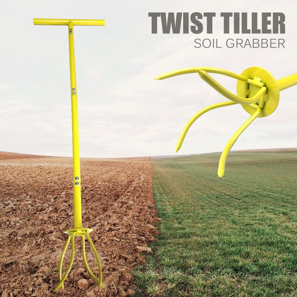 Soil Tiller Long Handle Widely Use Comfortable Grip Handheld Twist Tiller Soil view 5