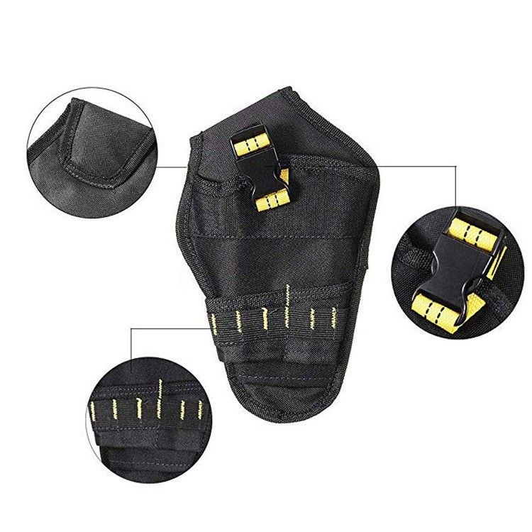 Heavy Duty Drill Holster Tool Belt Pouch Bit Holder Hanging Waist Bag Drill view 2