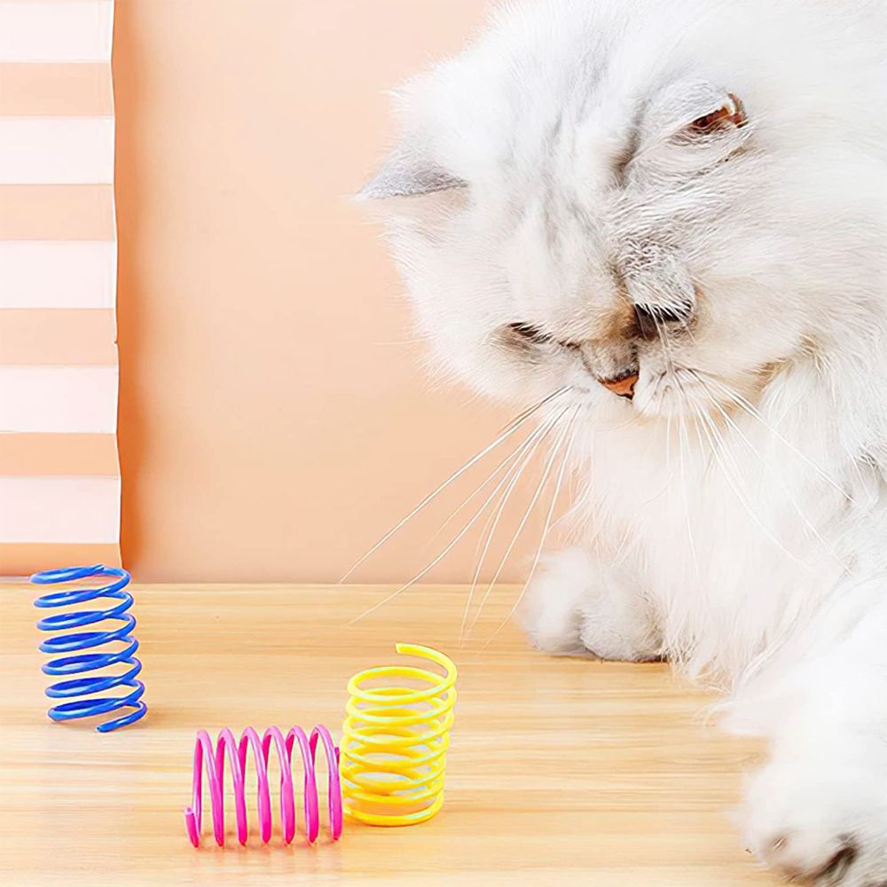 4 Pack Cat Spring Toys for Indoor Cats view 4