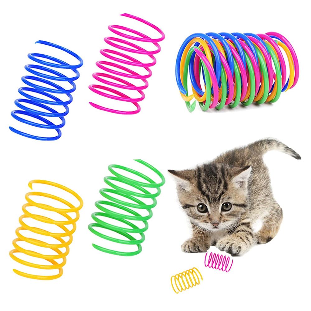 4 Pack Cat Spring Toys for Indoor Cats view 5