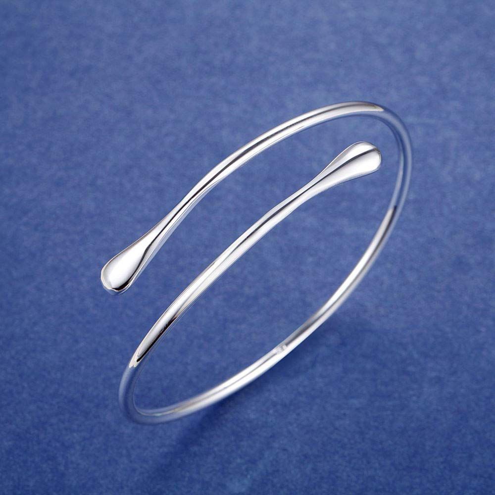 Shining Bangle Bracelets subtle elegance Perfect Jewelry Gifts Dainty Thin view 5