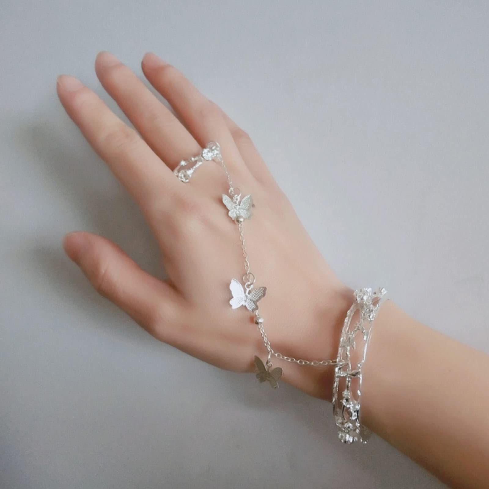Simple Delicate Open Adjustable Love Heart Cuff Bracelet Metal Thin Wire view 2