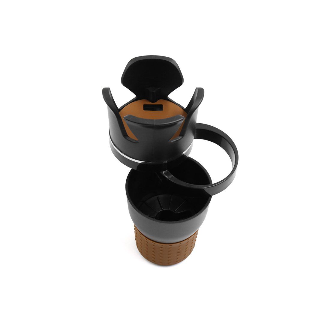 Black Multifunction 360 Degree Rotation Phone Glasses Cup Holder for Car 3pcs view 5