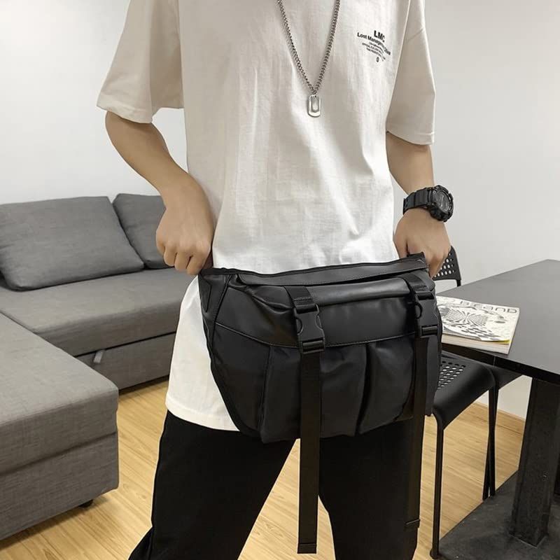 Woman Waist Bags Large Capacity Pack Street Wear Chest Bag Hip Hop Crossbody view 3