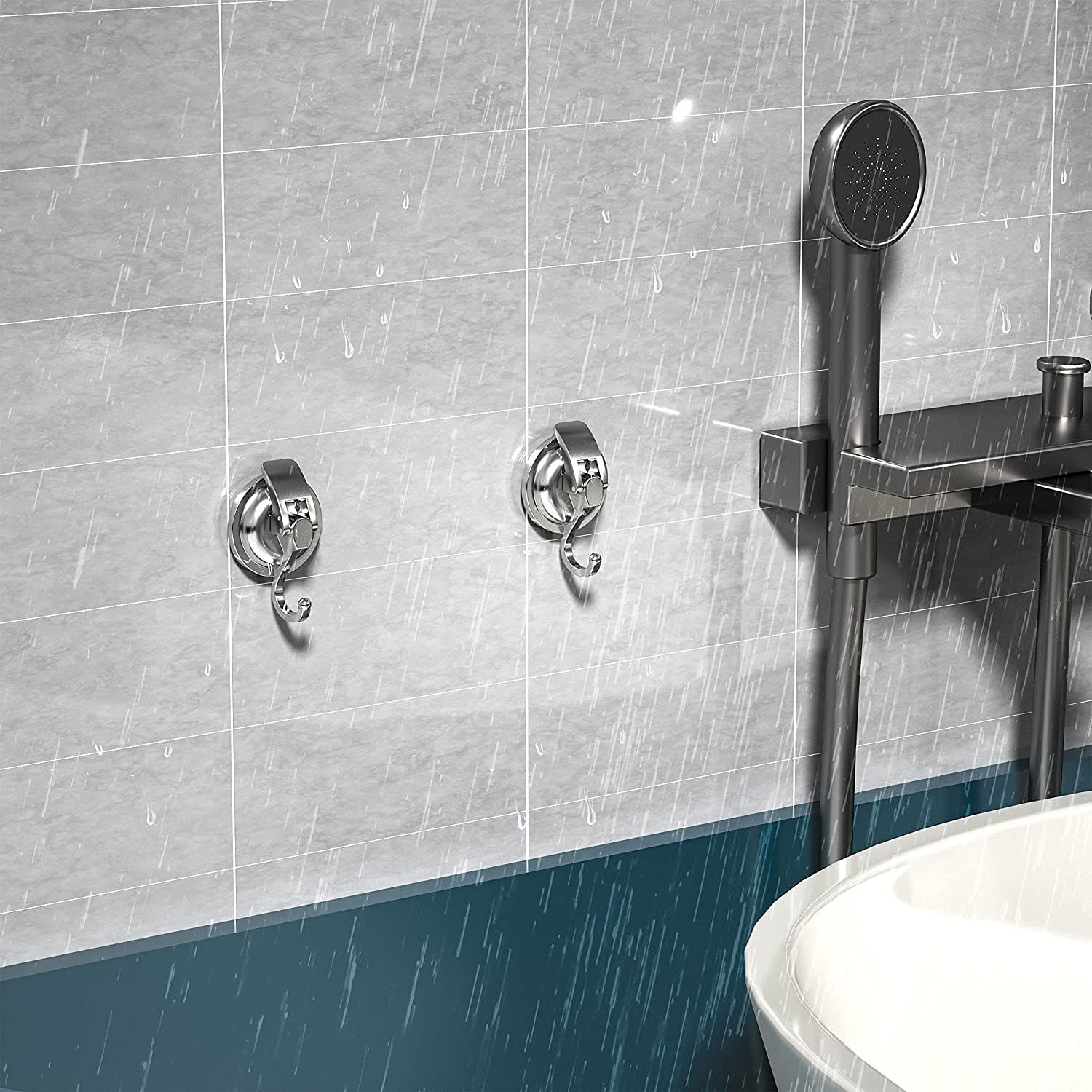 Suction Cup Hooks for Shower view 3