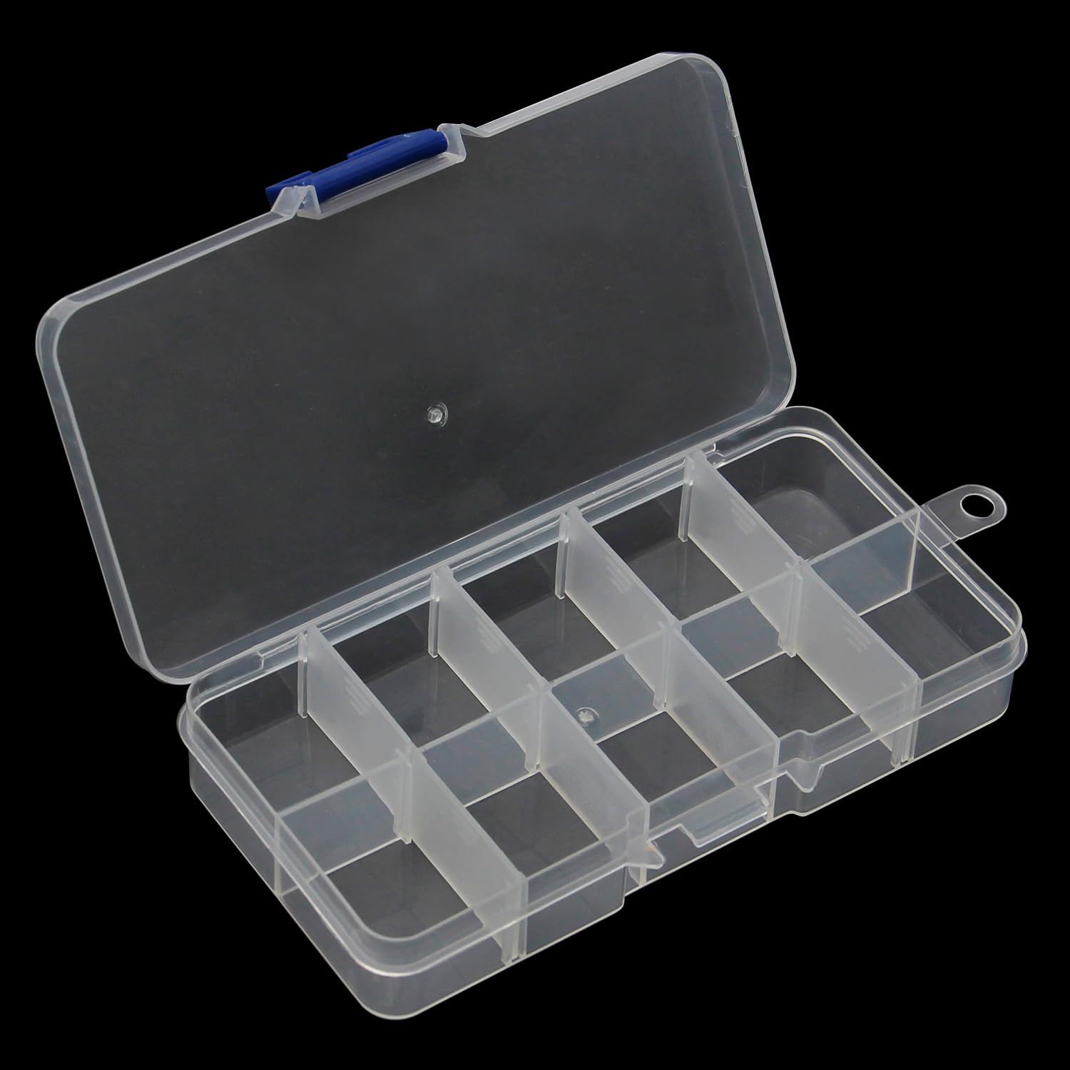 Jewelry Storage Box Plastic 10 Large Grids Organizer Box Bead Fishing Tackle
