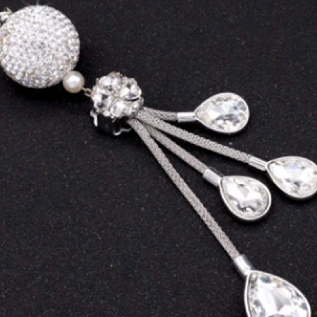 Car Rearview Mirror Pendant Pendant Car Rhinestone Interior Ornaments Car view 3