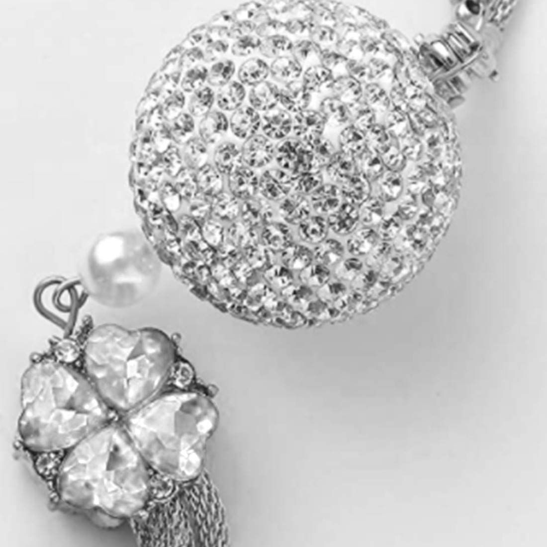 Car Rearview Mirror Pendant Pendant Car Rhinestone Interior Ornaments Car view 5