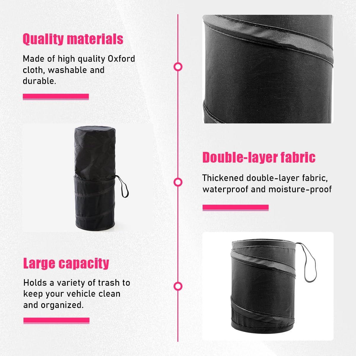 Collapsible Car Trash Can view 2