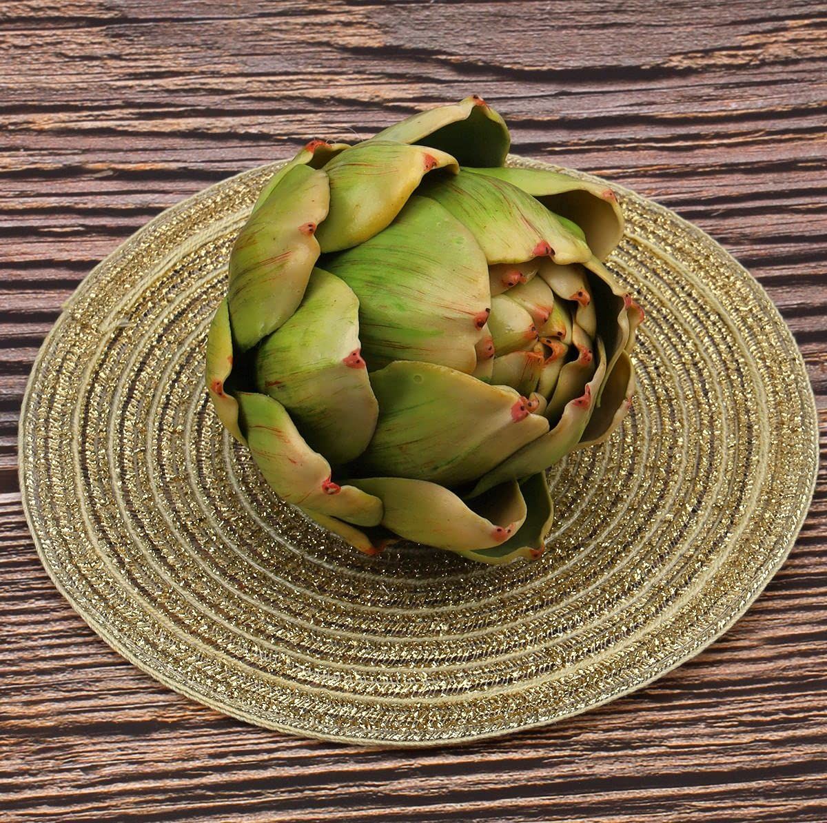 Fake Artificial Artichoke Vegetables Faux Plastic Artichoke Wedding Party — image 1