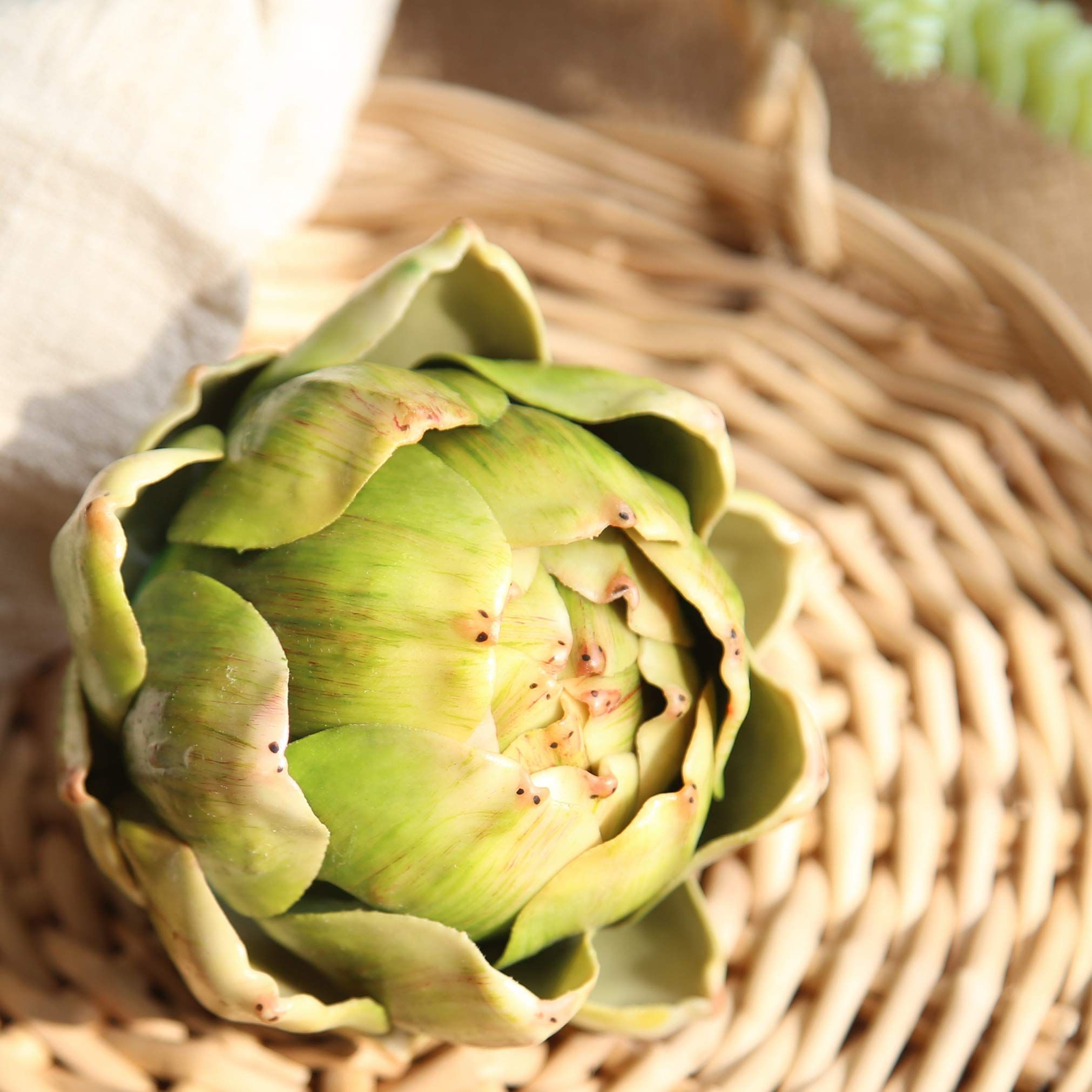 Fake Artificial Artichoke Vegetables Faux Plastic Artichoke Wedding Party view 4