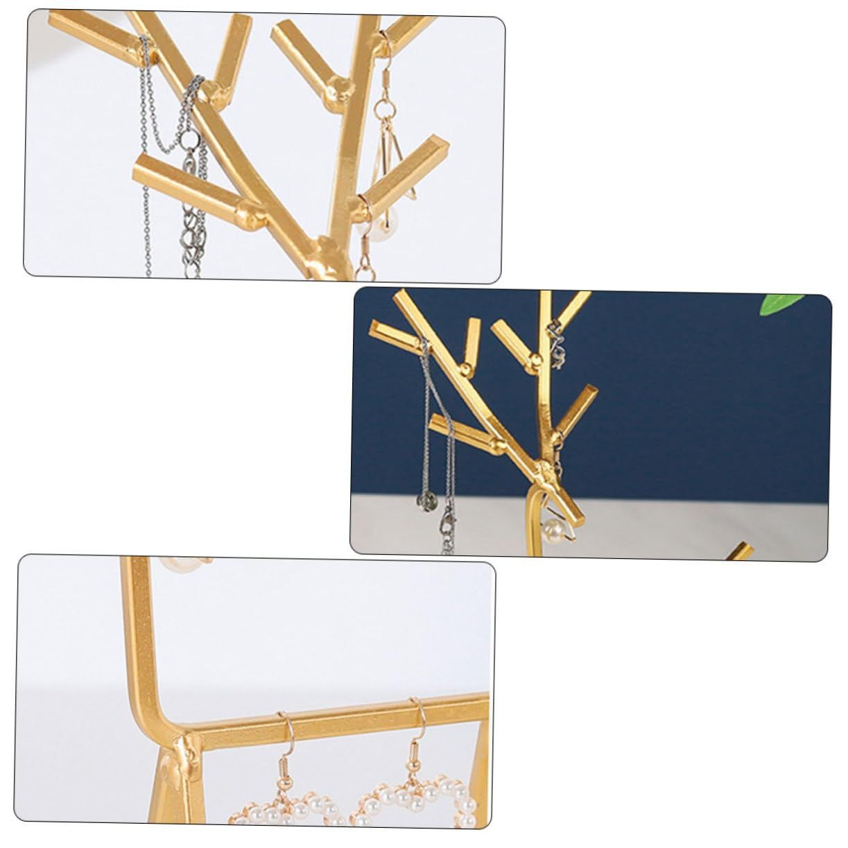 1pc Deer Storage Ornaments Lovely Jewelry Holder Earring Display Stand Chic view 2