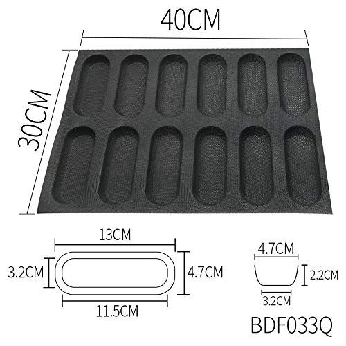 Silicone Hot Dog Bread Forms Mini Baby Sandwich Baking Molds Food grade view 2