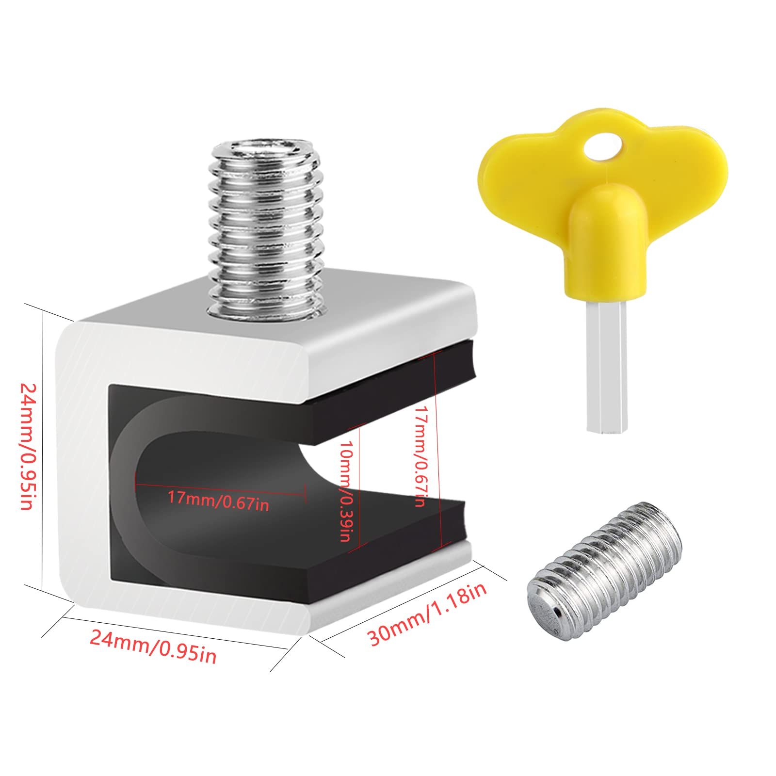 4 Sets Sliding Window Locks view 5