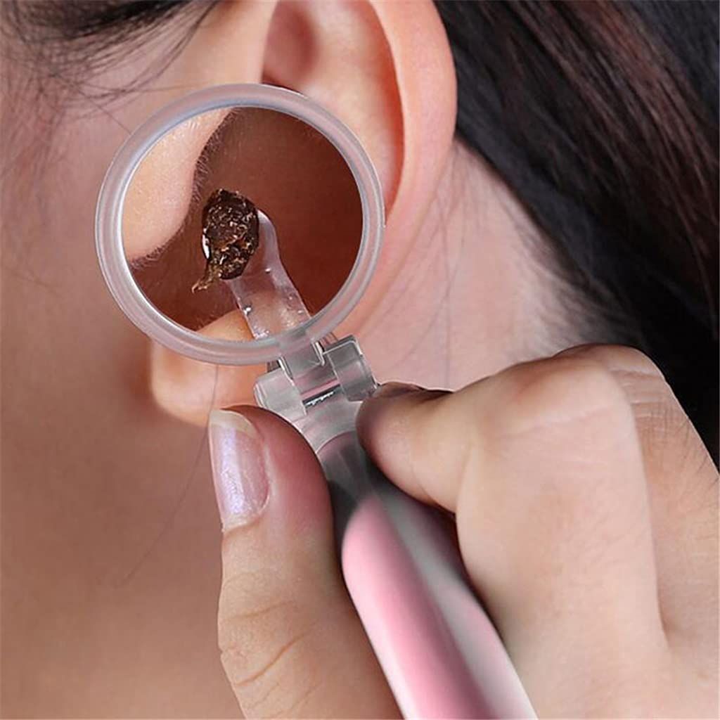 LED FlashLight Earpick Ear Cleaner Endoscope Spoon Cleaning Ear Curette Light view 3