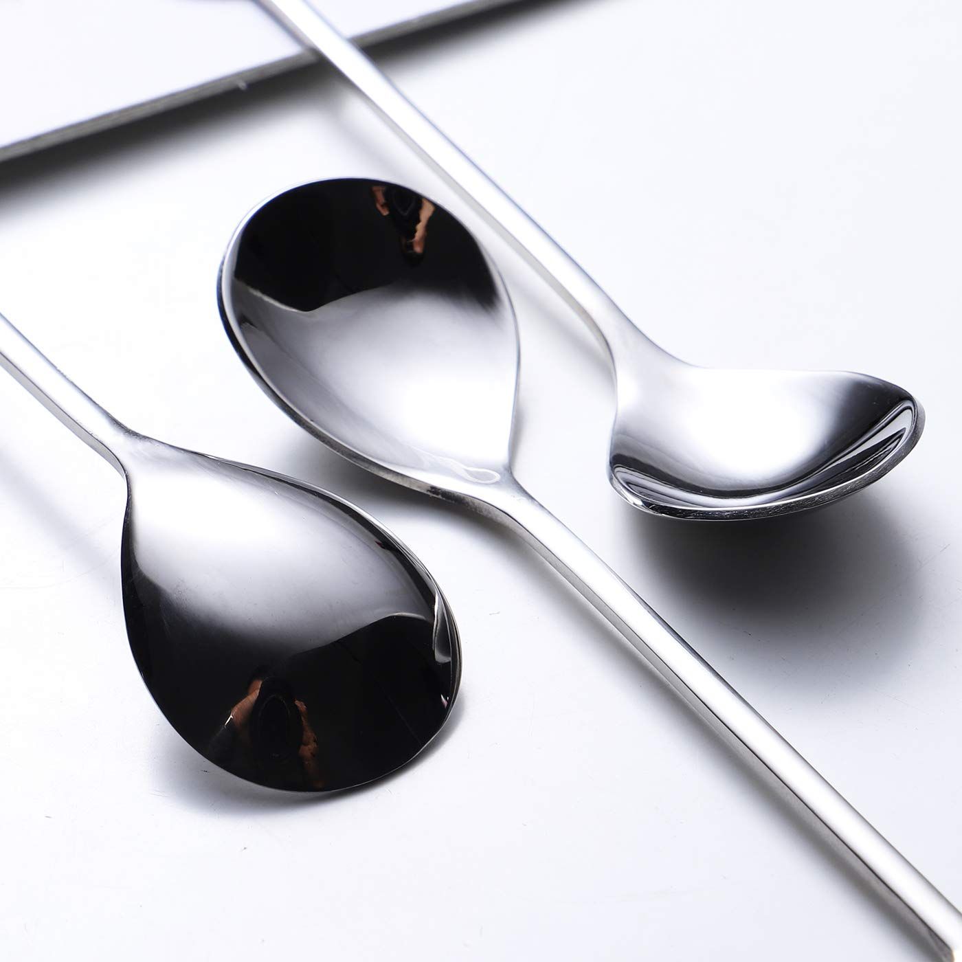 Spoons 6-Pack Creative Cute Teaspoons Stainless Steel Staff Musical Notation view 5