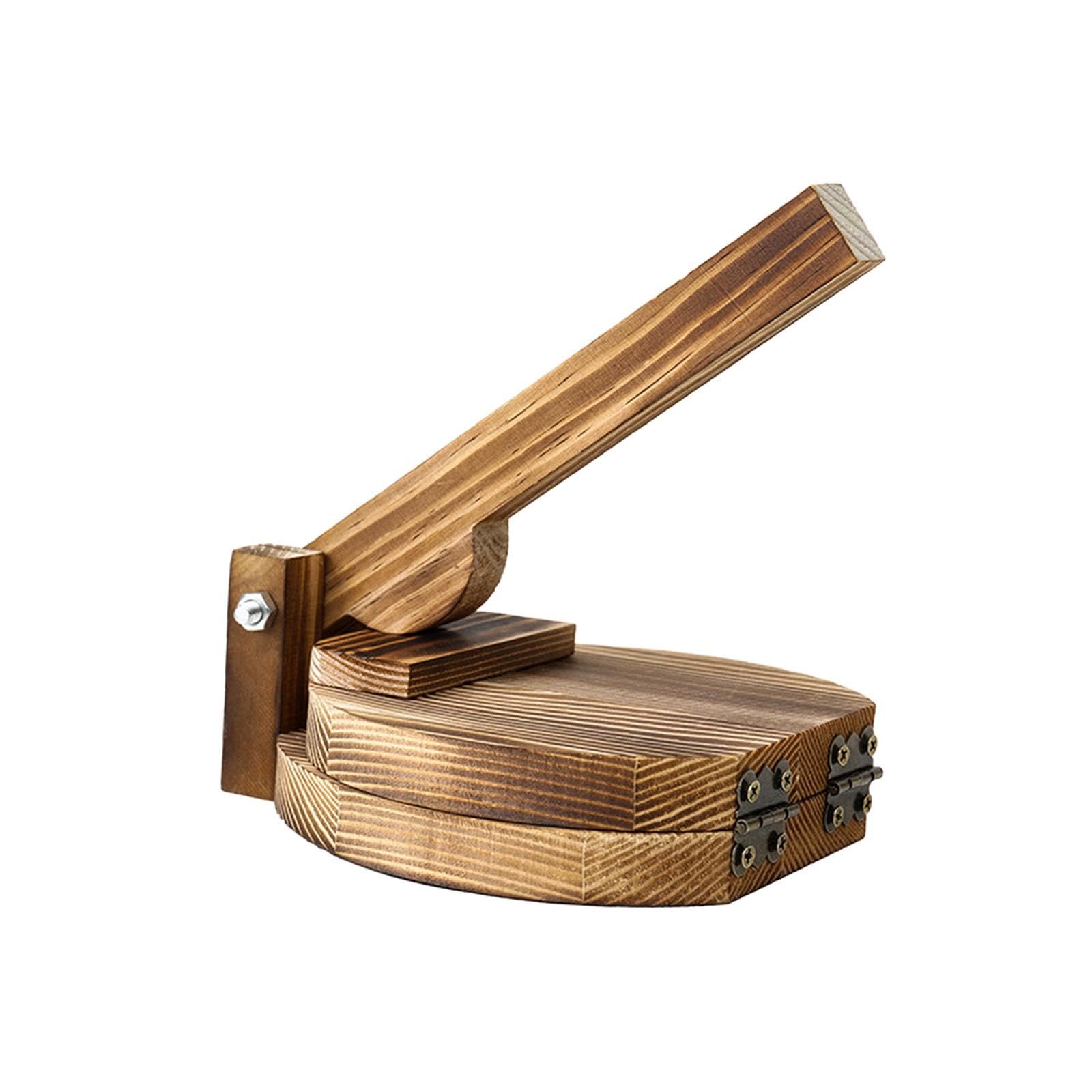 Wooden Tortilla Press Dumpling Maker