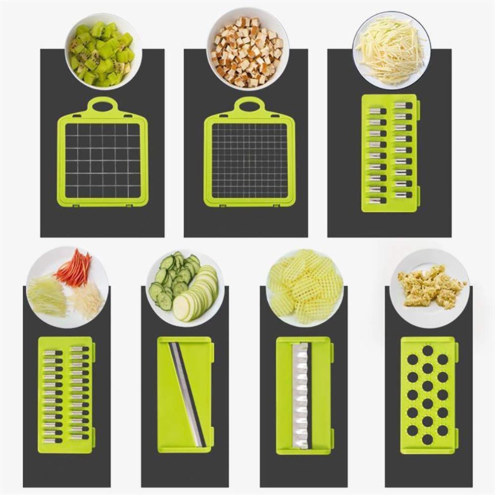 Vegetable Chopper Slicer Cutter Chopper and Grater 12 in 1 Vegetable Slicer view 3
