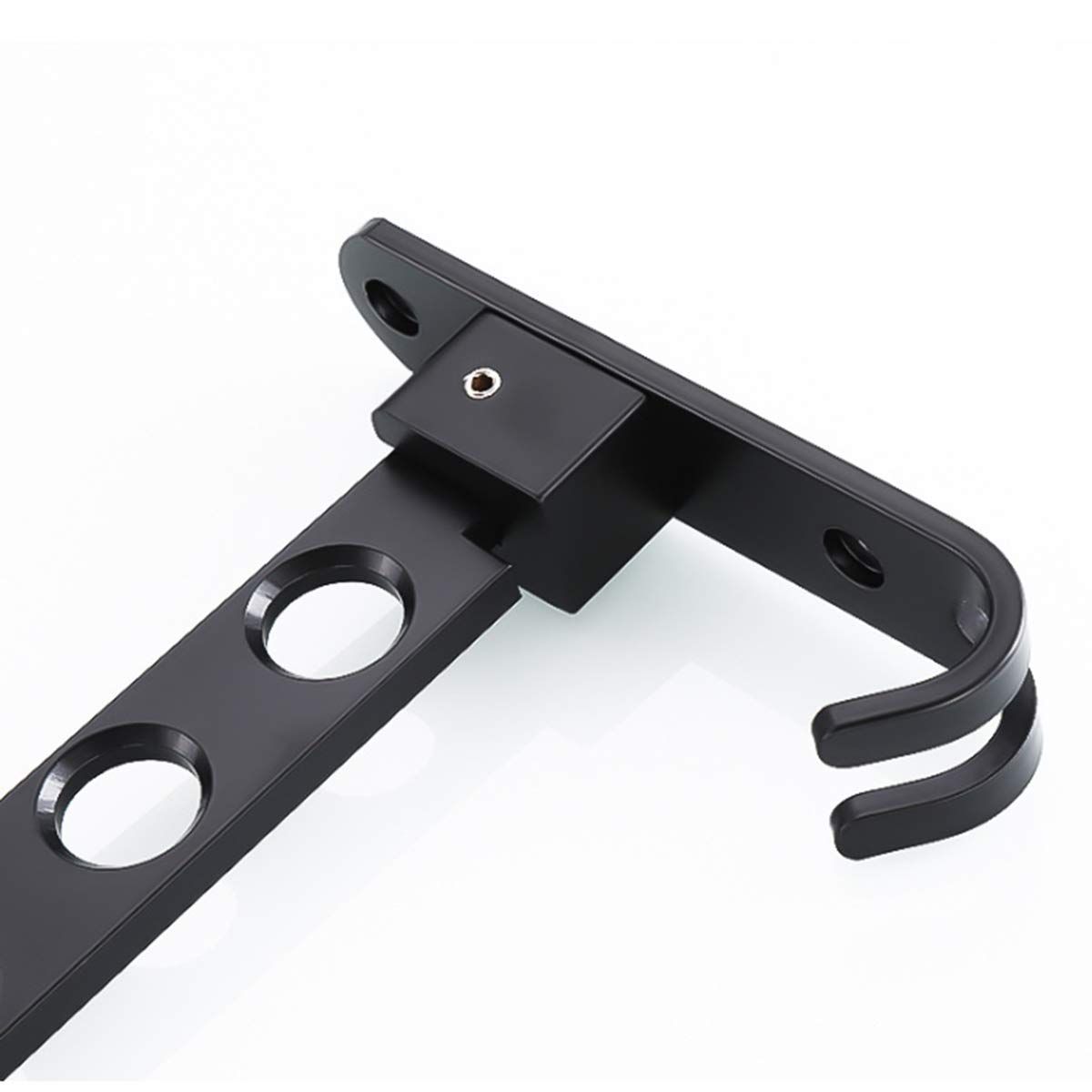 Wall-Mounted, Space Aluminum Surface polishing Treatment, Base 90° Folding view 2